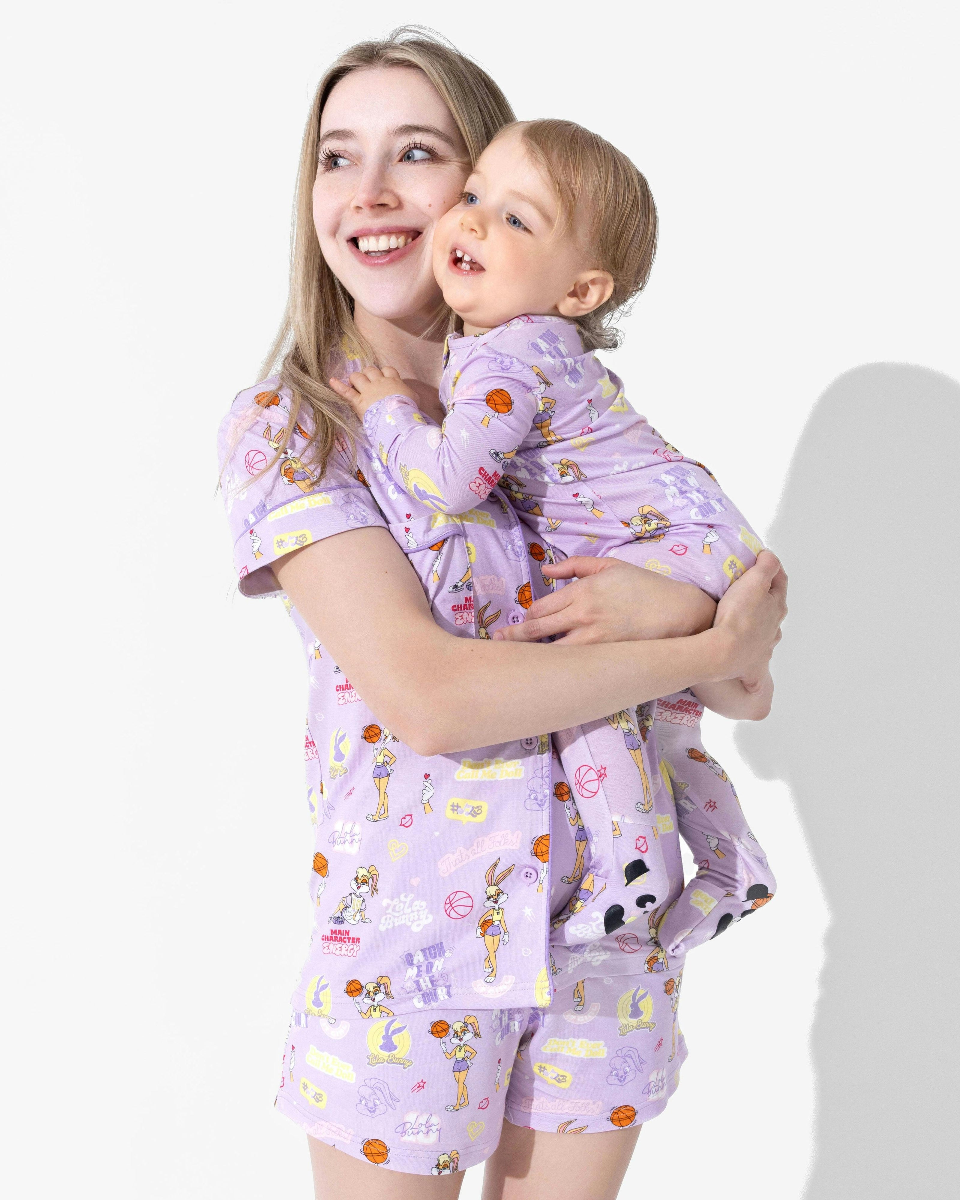 Lola Bunny Bamboo Women's Pajama Short Set