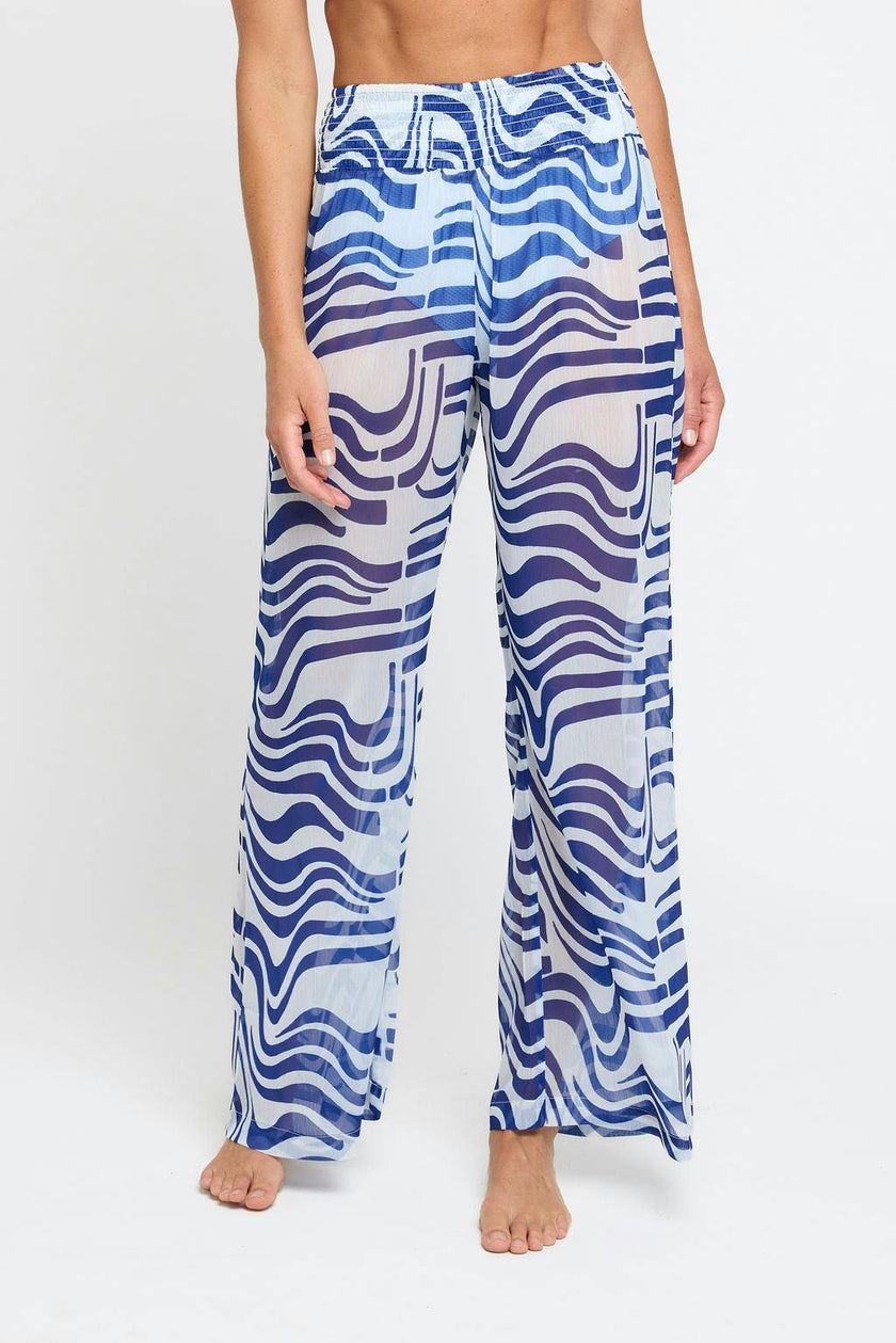 Nora Pant in Retro In Revel
