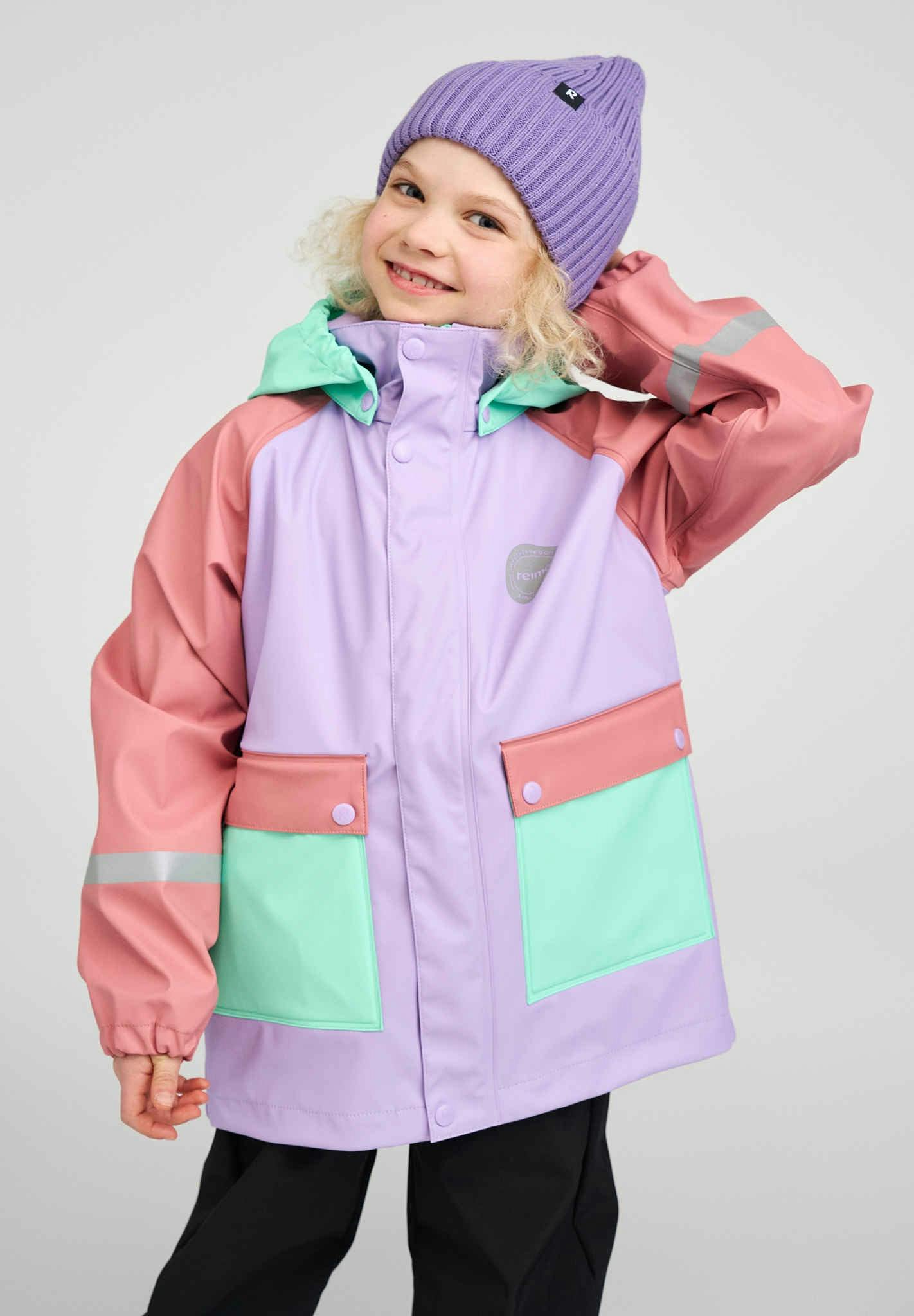 Suihku - Kids' Rubber Rain Jacket