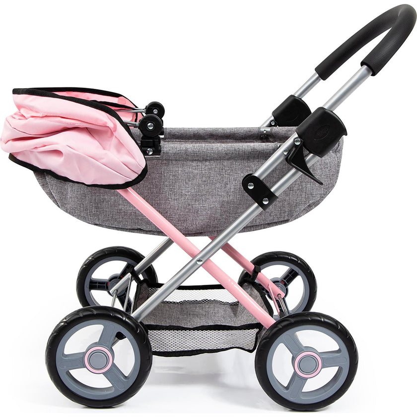 4-in-1 Toy Baby Doll Pram Stroller Cosy Set