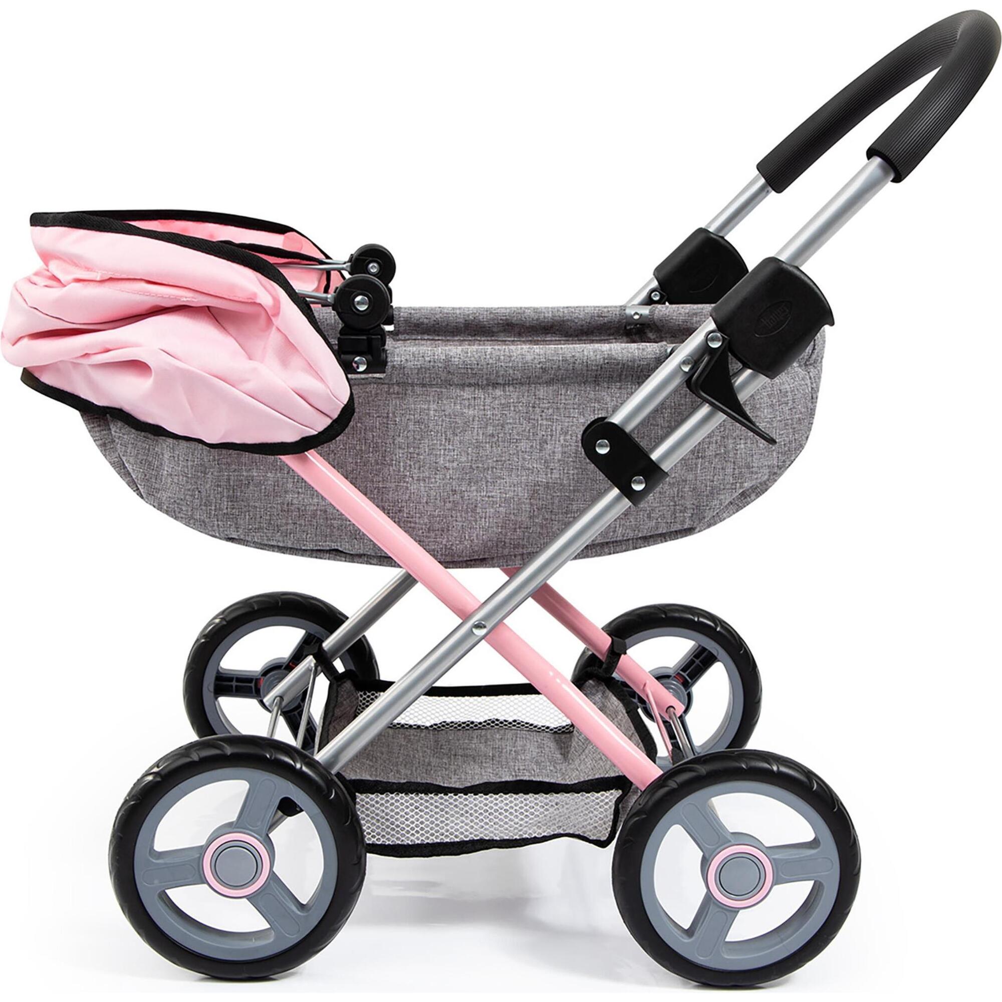 4-in-1 Toy Baby Doll Pram Stroller Cosy Set