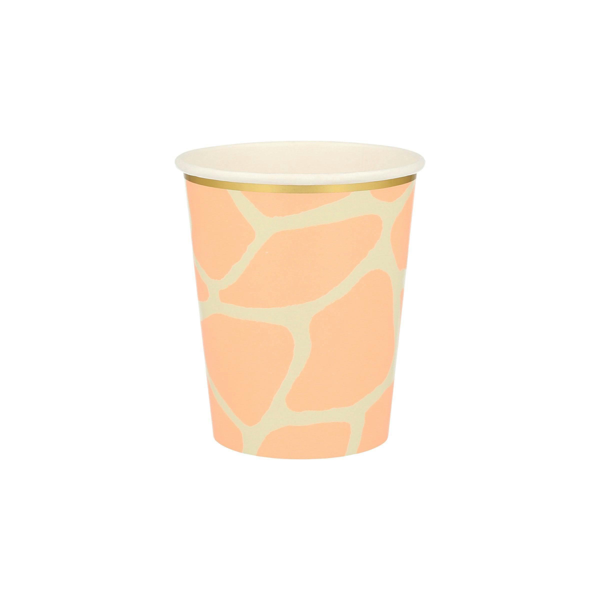 Safari Animal Print Party Cups