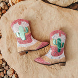Cowgirl Cactus Cooler Boots