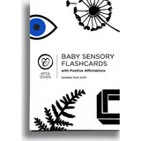 SENSORY FLASHCARDS WITH POSITIVE AFFIRMATIONS - designed for use from birth
