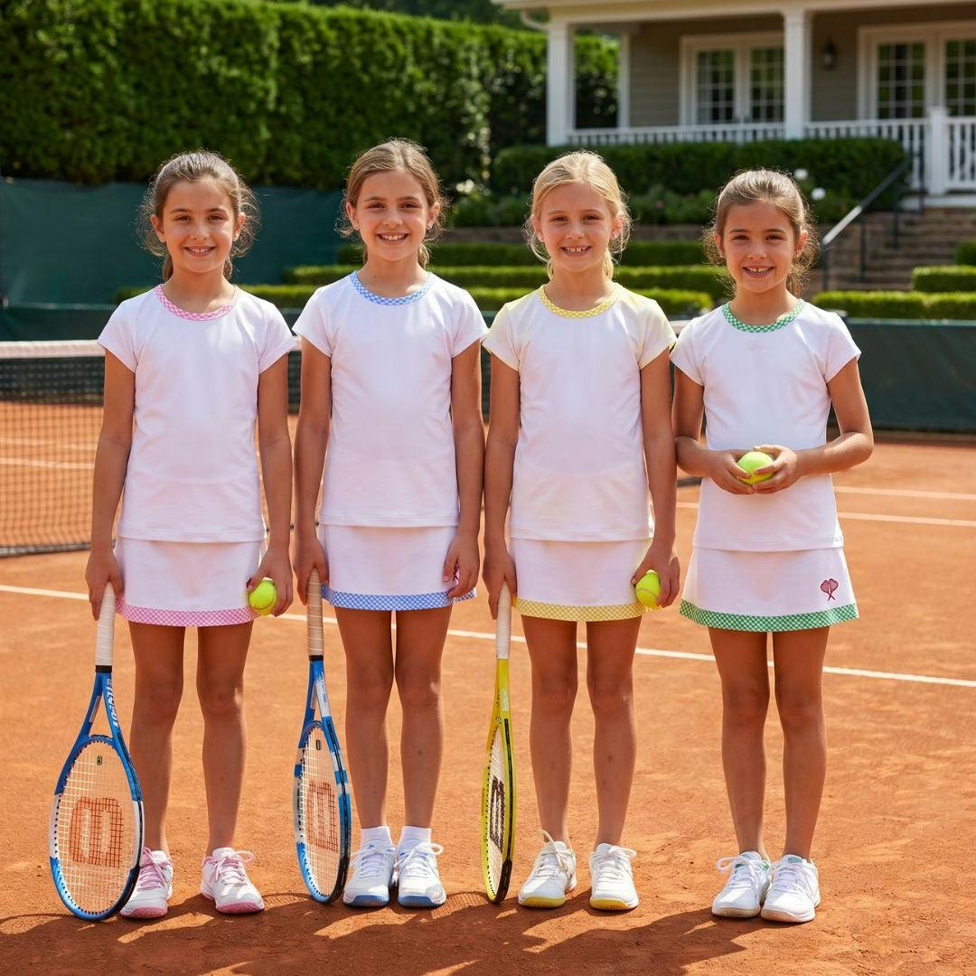 Love All Littles Scarlett Tennis Top