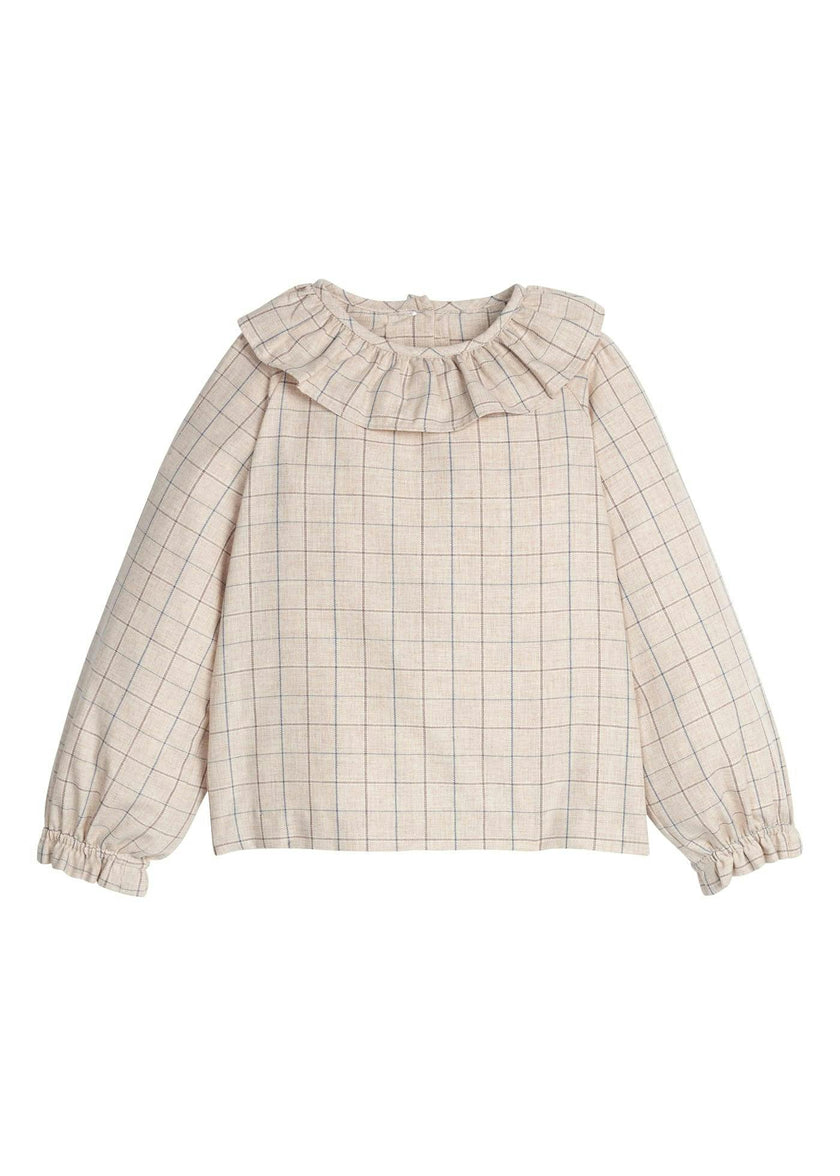 Bespoke Blouse - Durham Windowpane