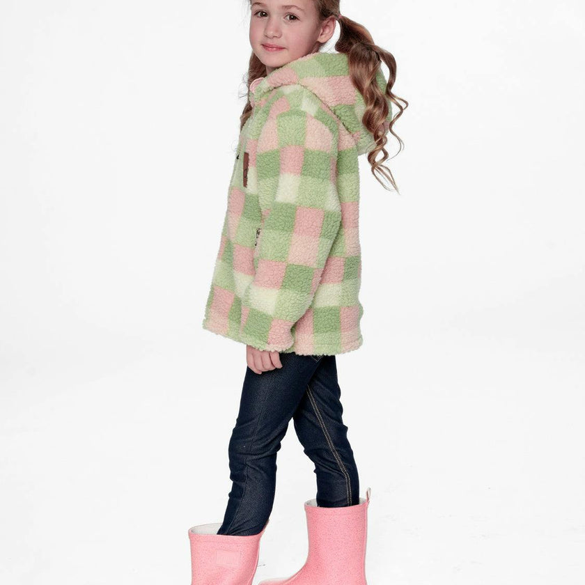 Reversible Mid-Season Jacket Pale Dusty Pink