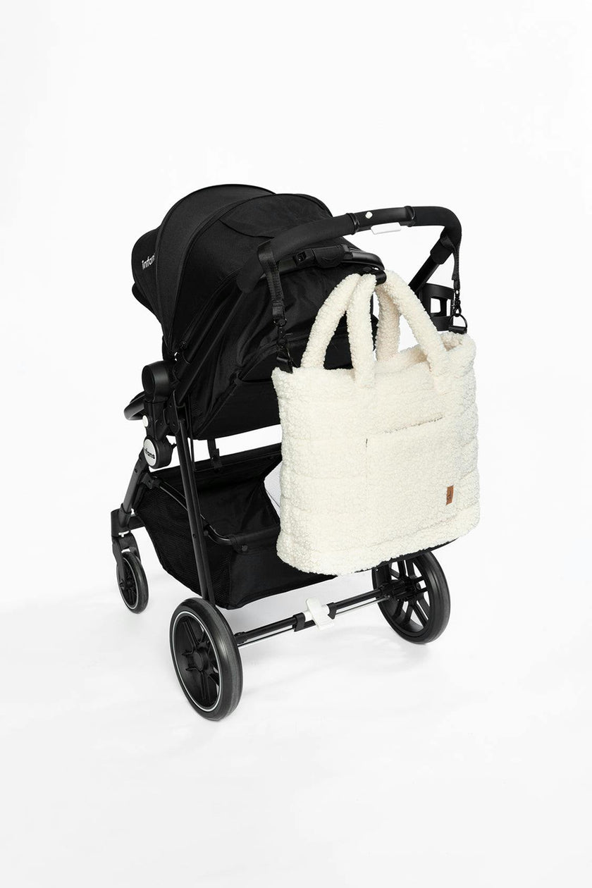 Diaper Bag Off-White With Changing Mat