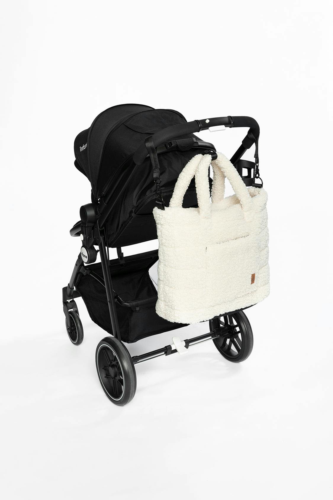 Diaper Bag Off-White With Changing Mat