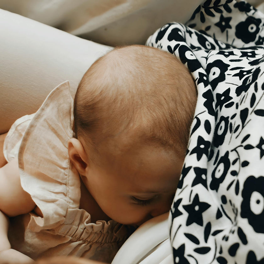 ETTA LOVES x LIBERTY – Sensory XL Muslin Swaddle - birth to 4 months