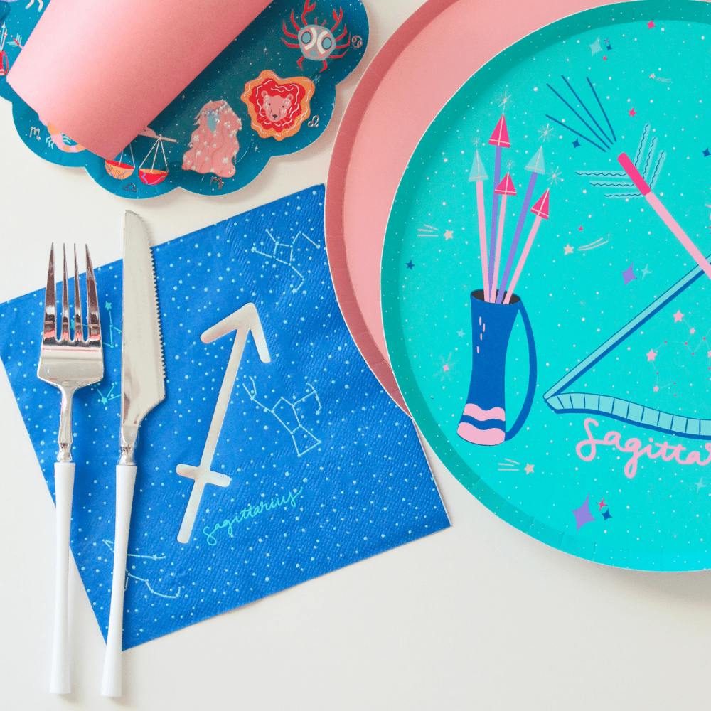Zodiac Sagittarius Large Napkins