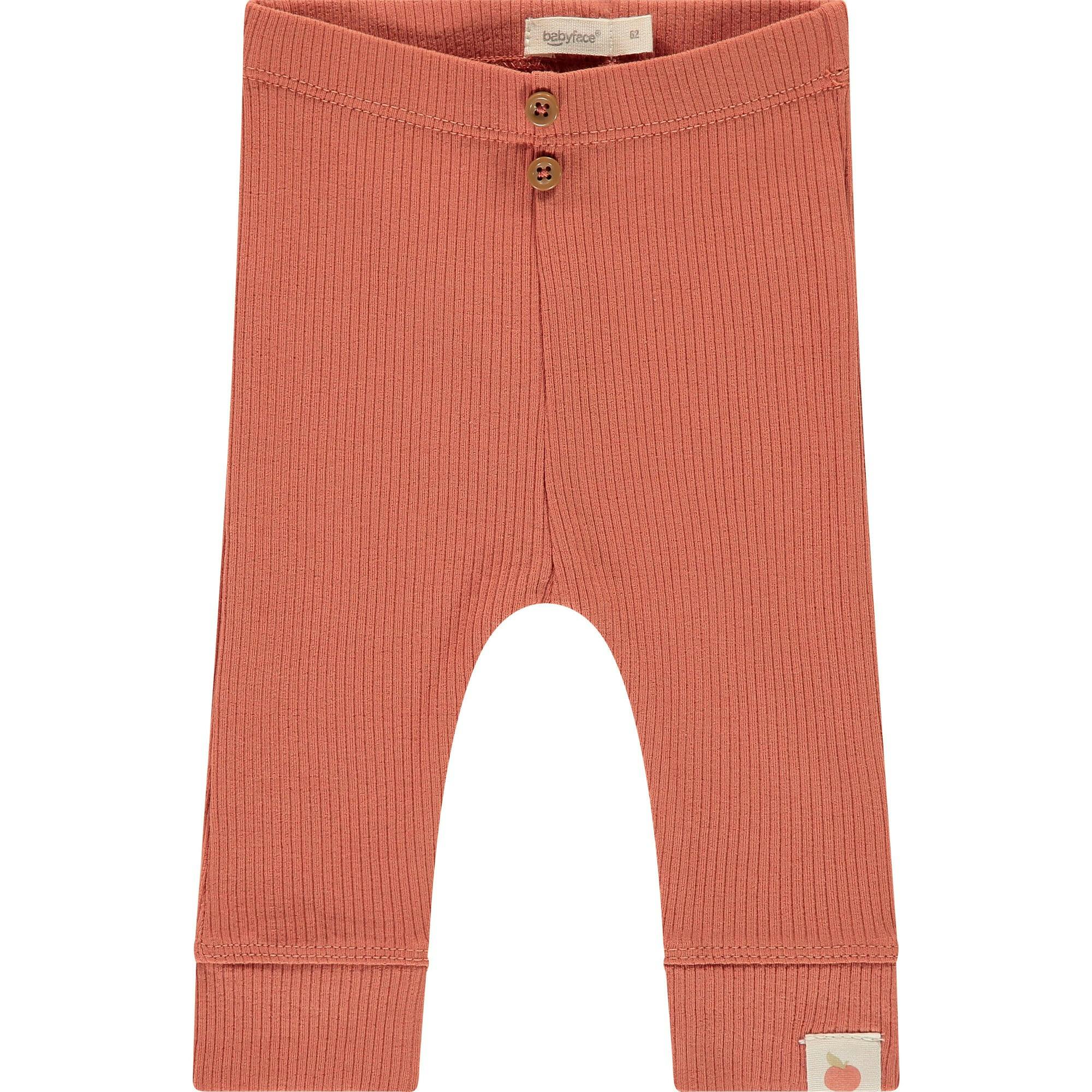 Two Button Ribbed Leggings