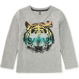 Star Foil Graphic Tee, Grey