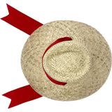Women's Amaryllis Wide & Short Brim Grosgrain Ribbon Sun Hat
