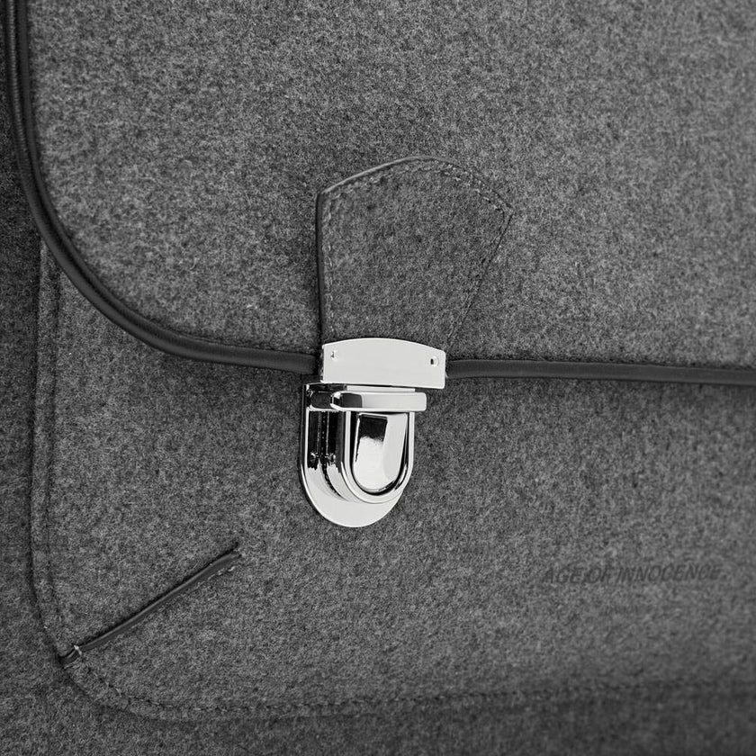 Boston Wool School Bag