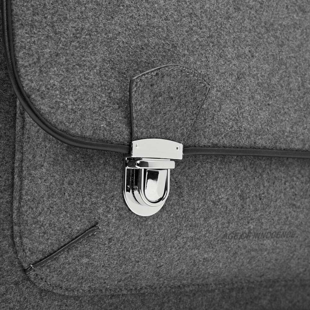 Boston Wool School Bag