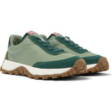Drift Trail Lace Leather Nubuck Sneakers, Green