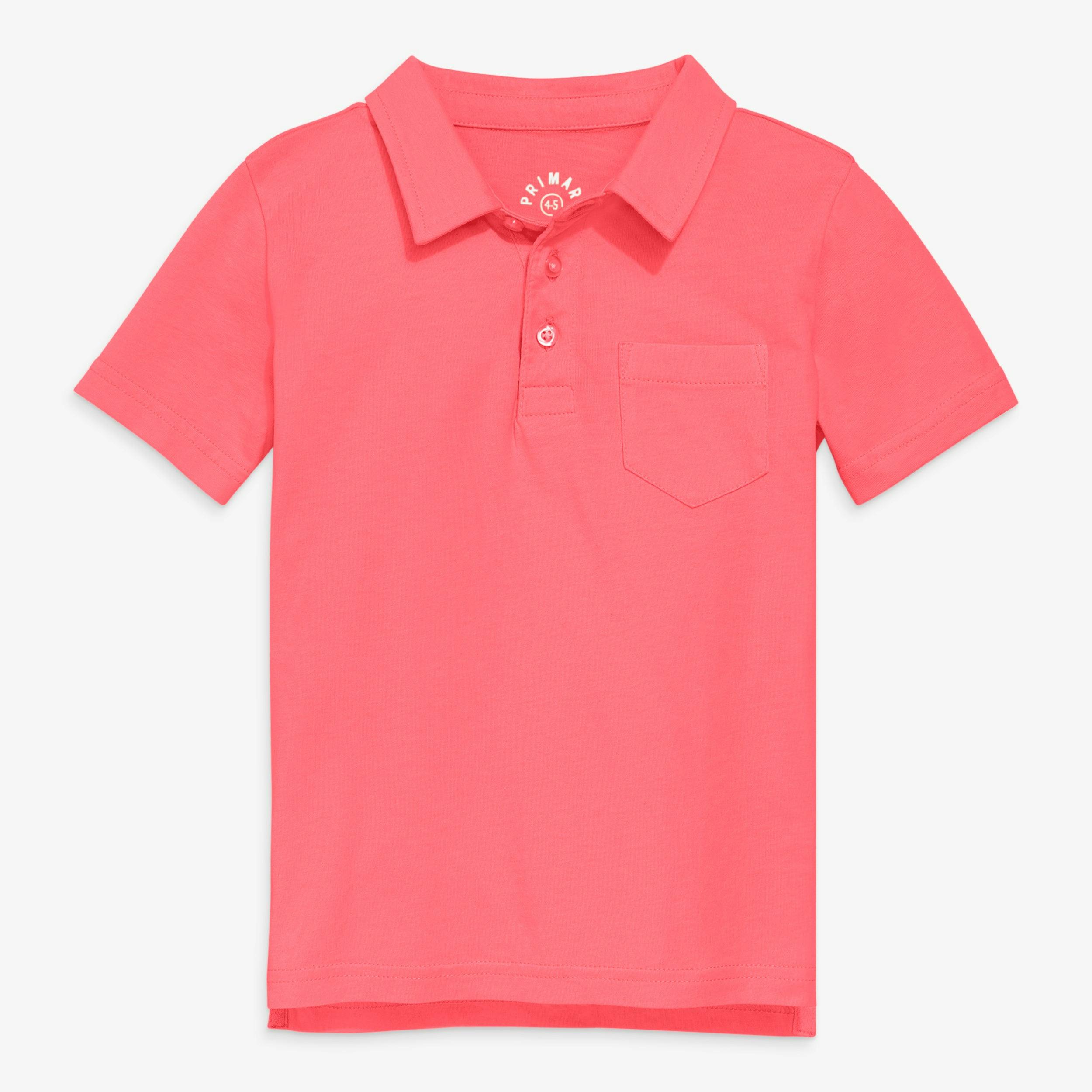 Kids short sleeve polo