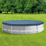 Metal Frame Pool Cover: Round 10'