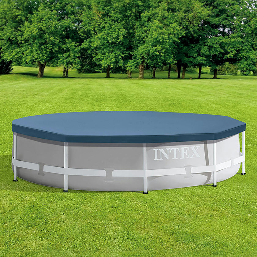 Metal Frame Pool Cover: Round 10'