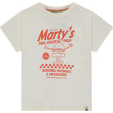 Diner Theme Graphic Short Sleeve T-Shirt