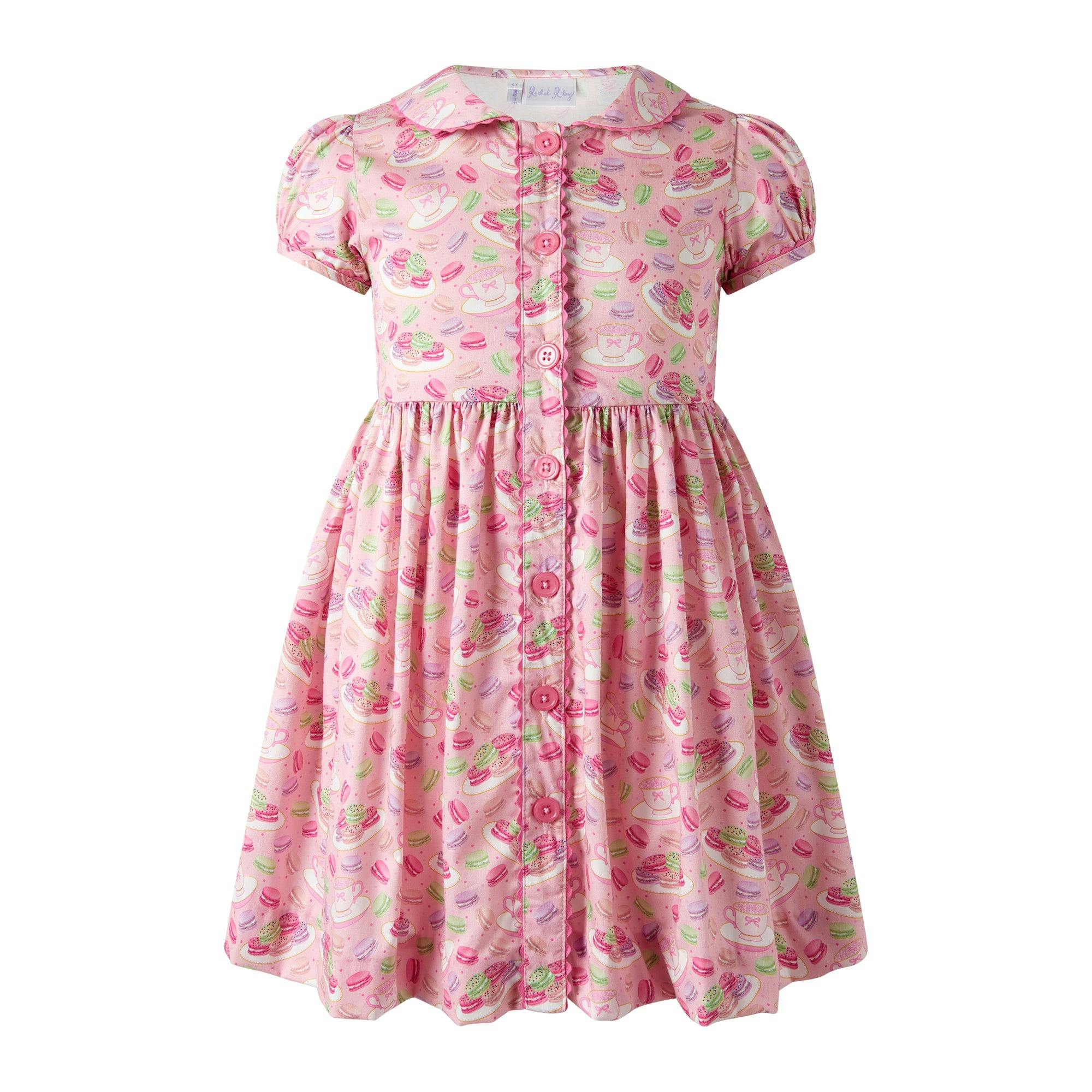 Tea Time Button-Front Dress