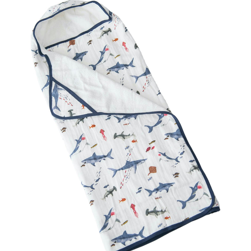 Toddler Hooded Towel - Shark