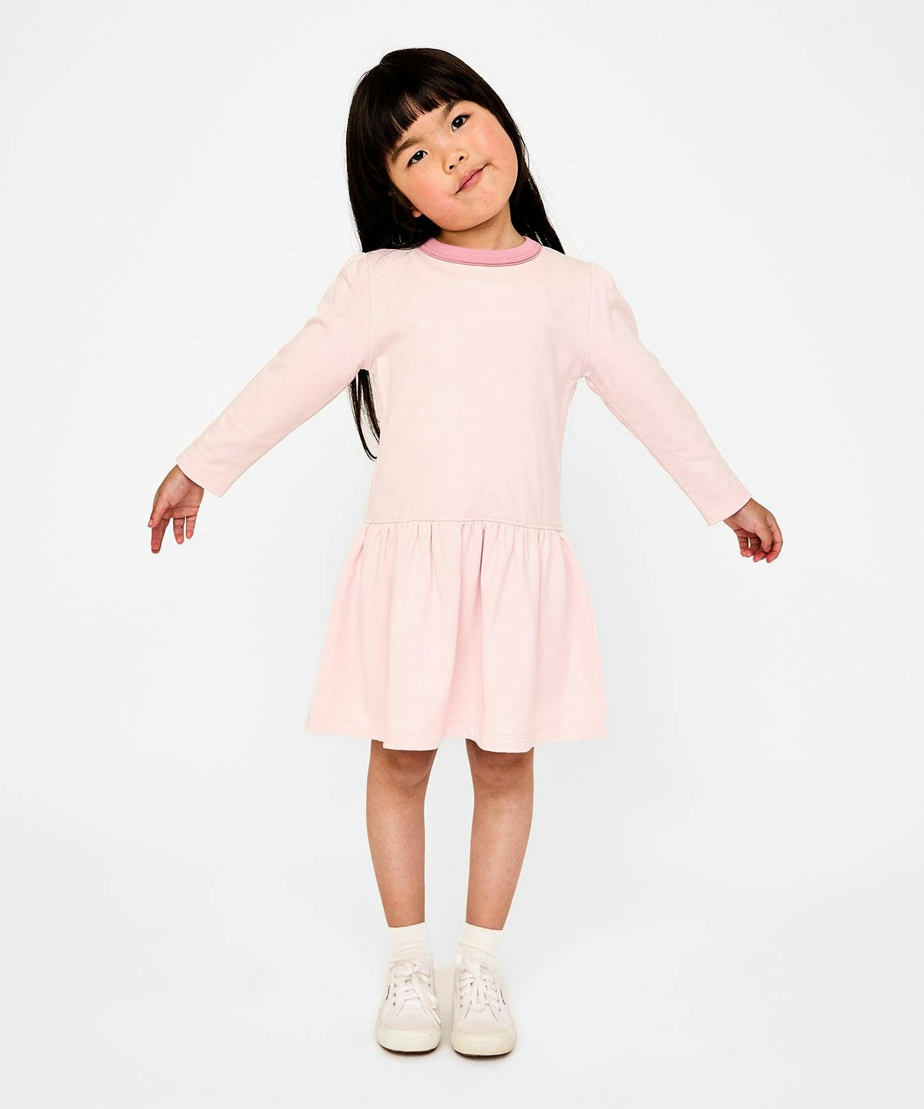 Isla Sweatshirt Dress, Orchid