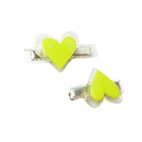 Agatha Heart Hair Clips