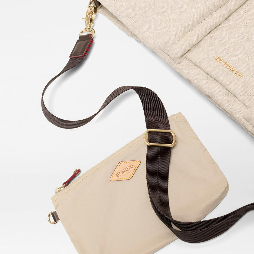 Sandy Linen Medium Metro City Tote
