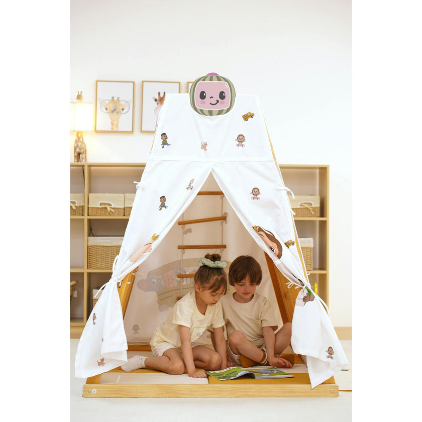 Cocomelon Play Tent Cover – Fits Avenlur Large Magnolia Climbing Playset (Tent Only)