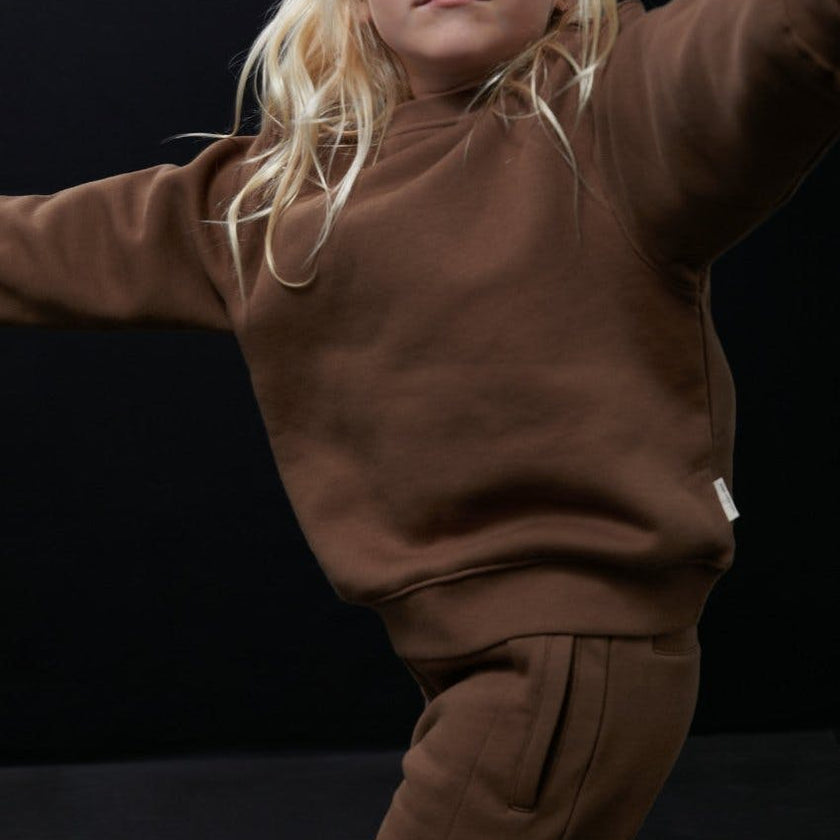 Relaxed Organic Cotton Fleece Sweatshirt