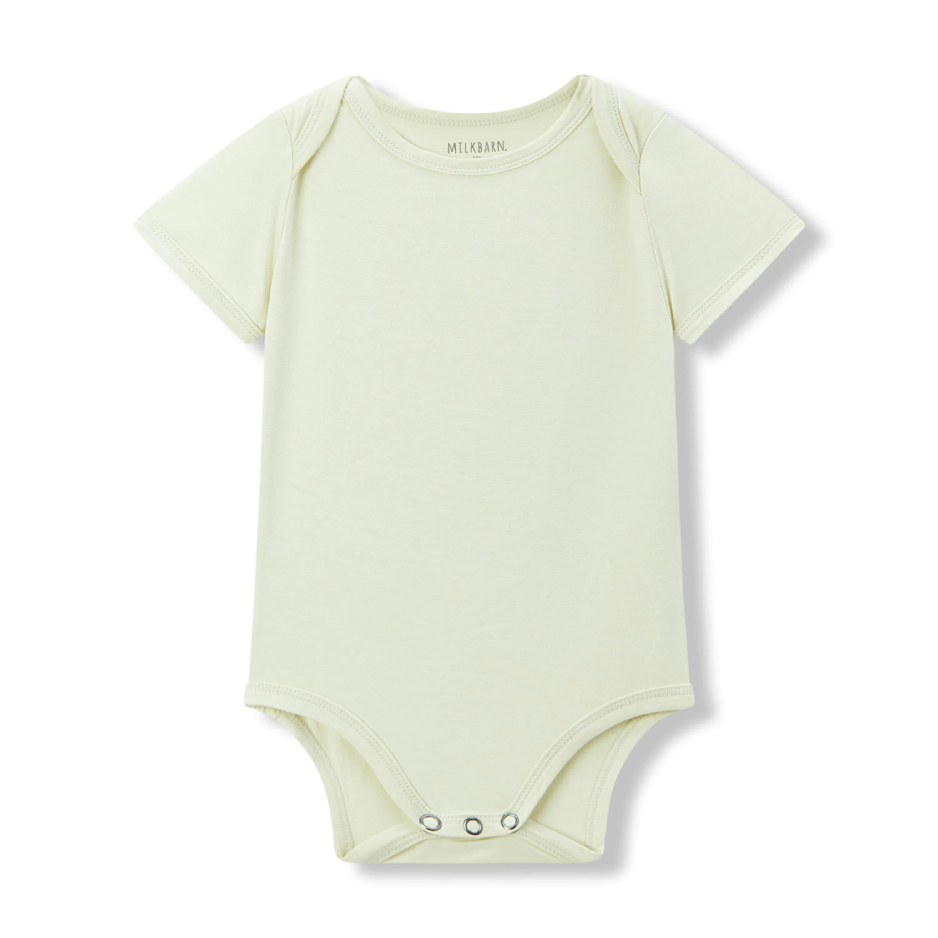 Aloe Luxe Solid Short Sleeve One Piece