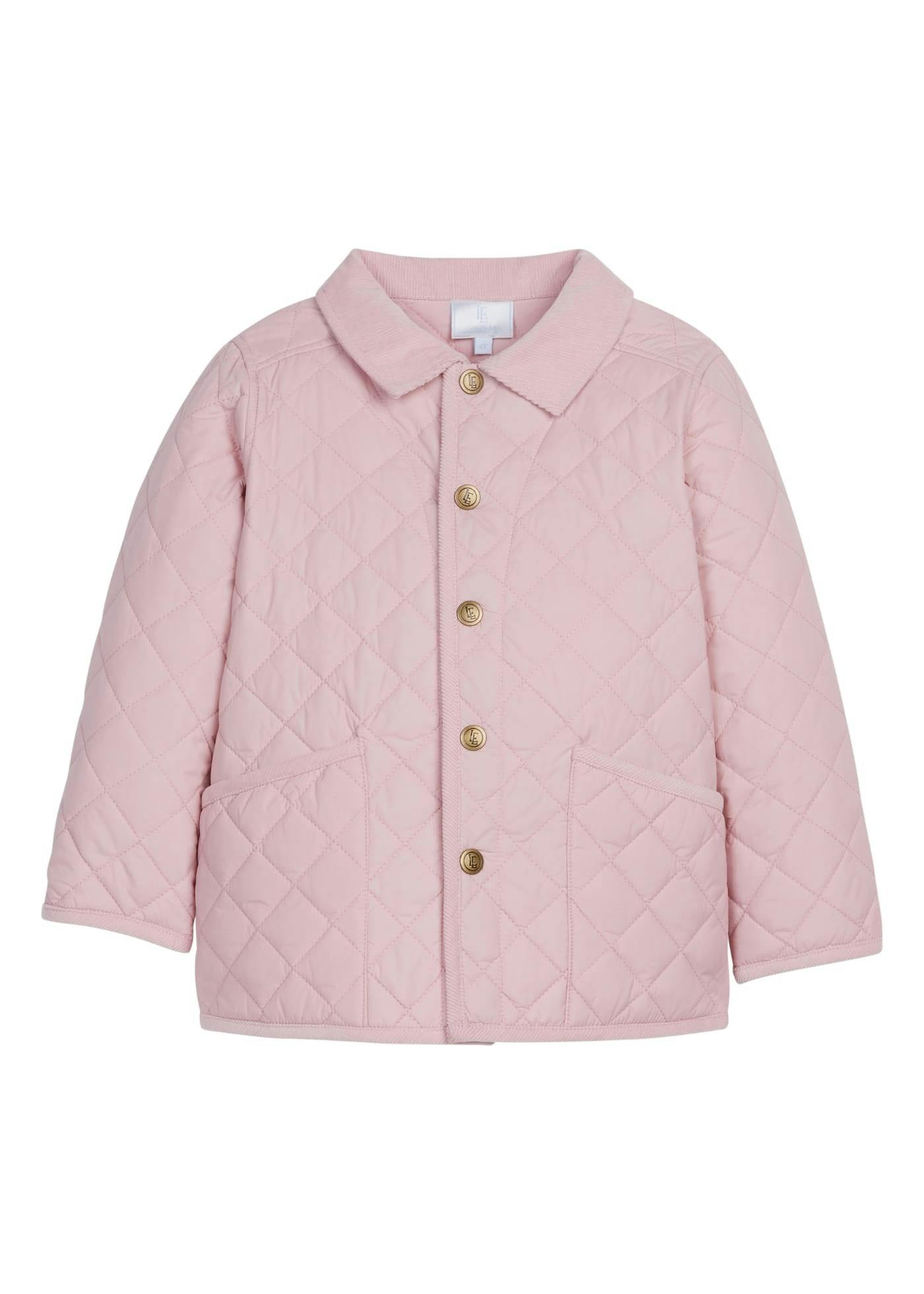 Classic Quilted Jacket - Light Pink