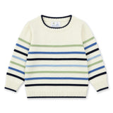 Sweater with Raised Stripes