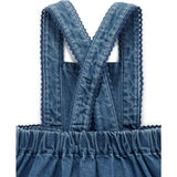 Embroidered Pinnie Set Mid Denim