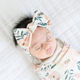 Knit Headband Bow - Autumn