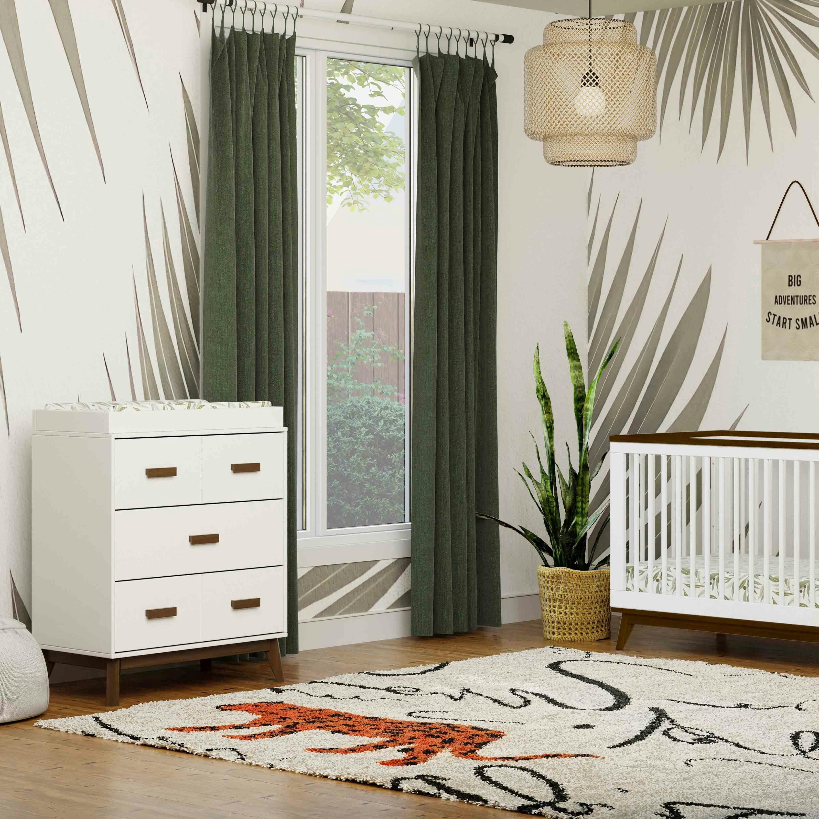 Babyletto Scoot 3-Drawer Changer Dresser with Removable Changing Tray