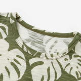Island Leaf Silhouette Slub Cotton Pocket Tee