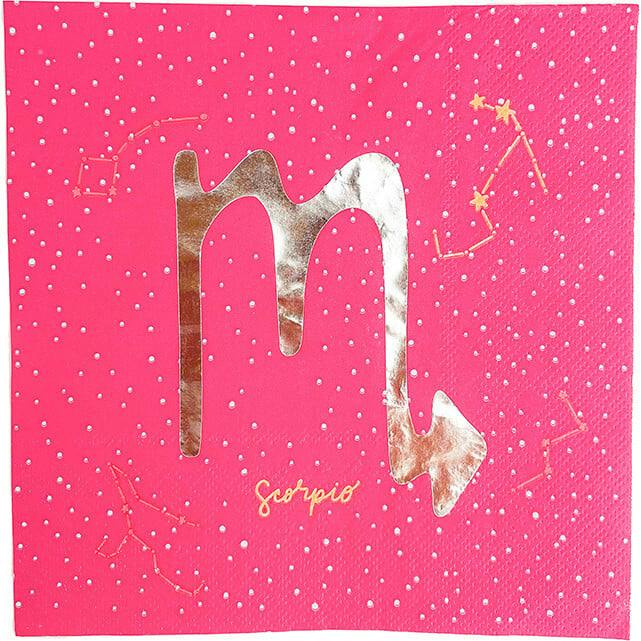 Zodiac Sagittarius Large Napkins