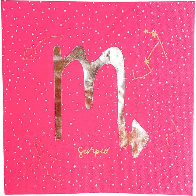 Zodiac Pisces Large Napkins