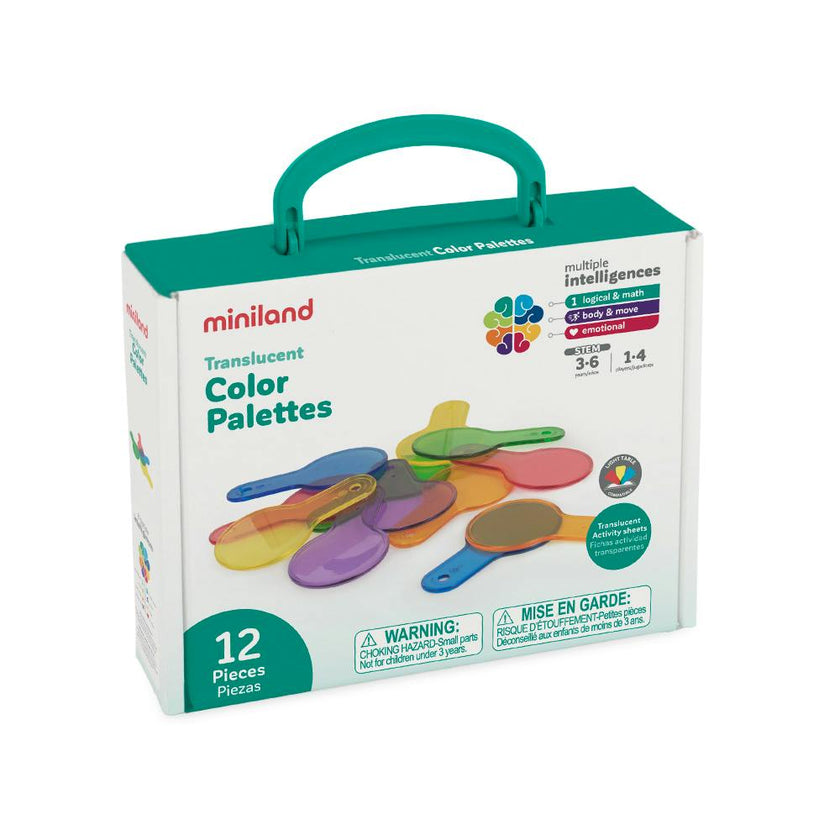 Translucent Color Palettes 12 pcs