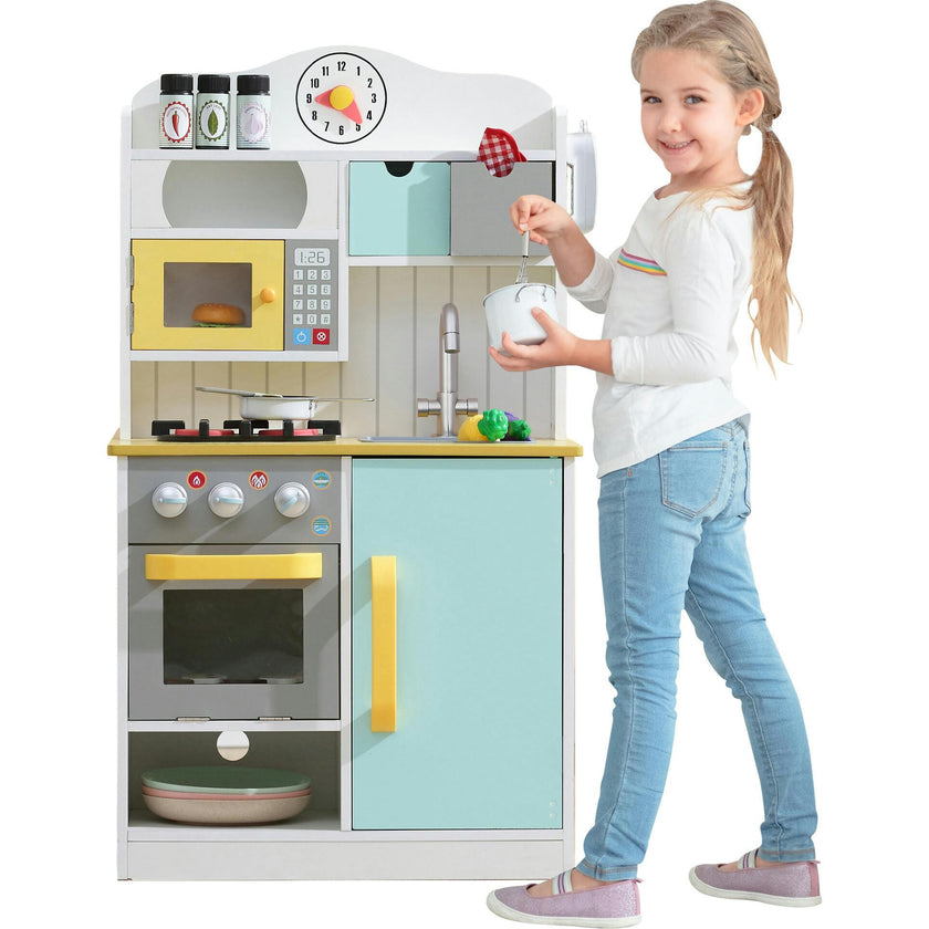 Teamson Kids Little Chef Florence Classic Wooden Play Kitchen