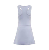 Lavender Heart Scuba Tennis Dress