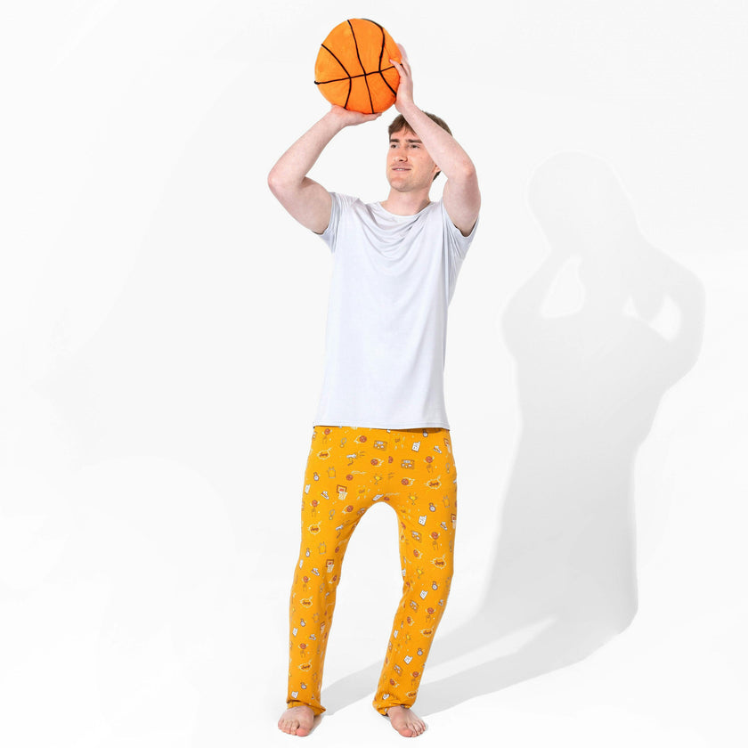 Basketball Bamboo Men's Pajama Set