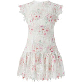 Belle Embroidered Mini Dress