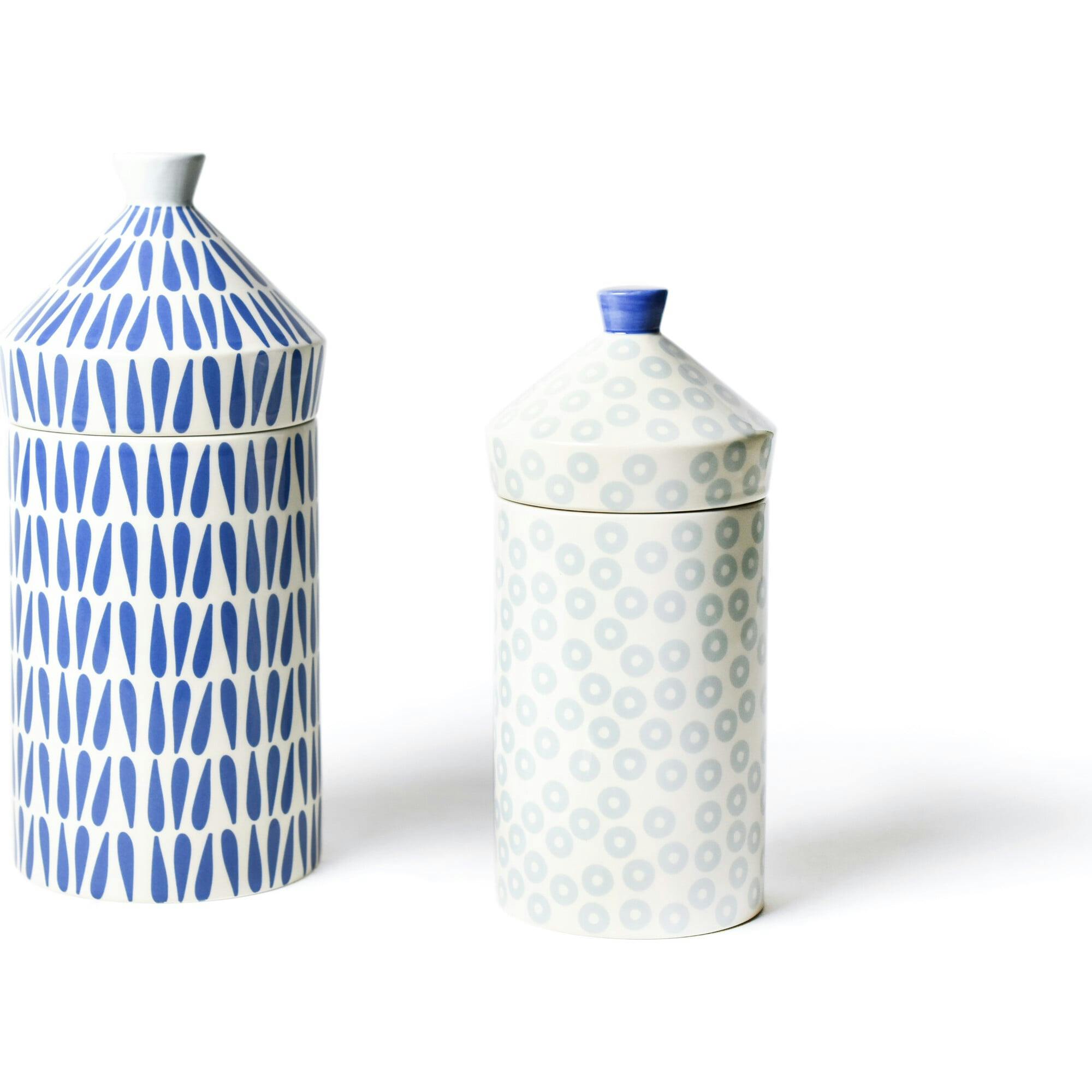 Iris Blue Canisters