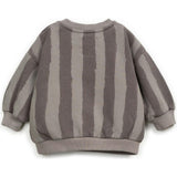 Striped Fleece Sweatshirt