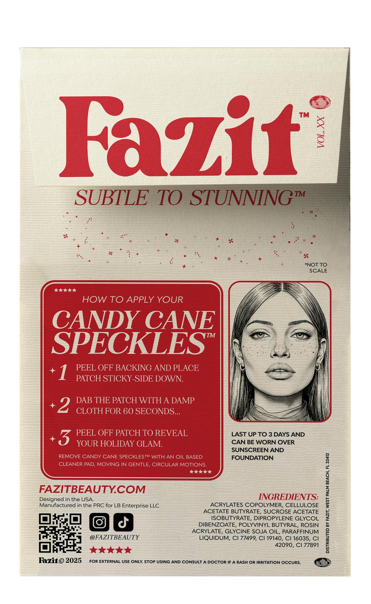 Candy Cane Speckles