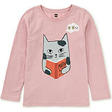 Tea Collection x Maisonette Smarty Double Sided Tee, Pink